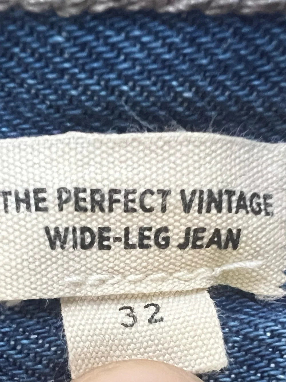 Madewell The Perfect Vintage Wide-Leg
Jean Patch Pocket Edition W32 Measures W36 - Picture 10 of 16